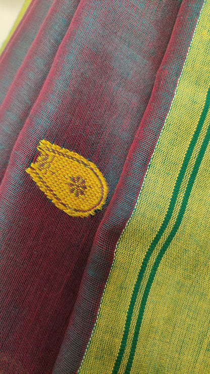 Vaidehi – Mayur Pankhi Rich Cotton Handloom Saree