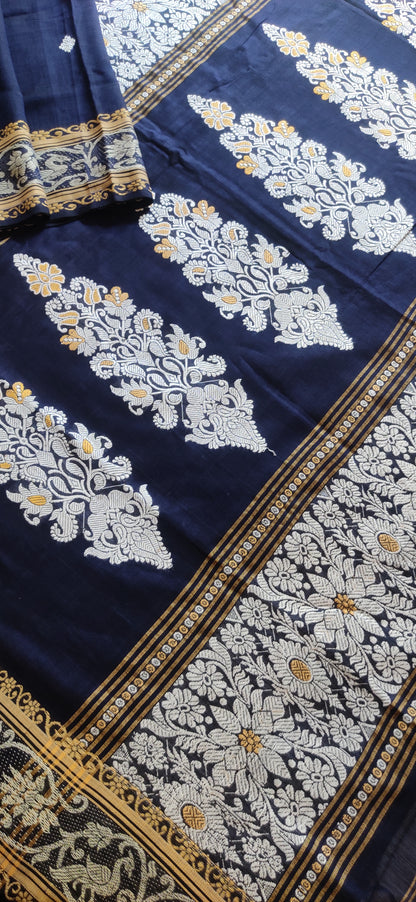 Aarika – Royal Navy Rich Cotton Saree