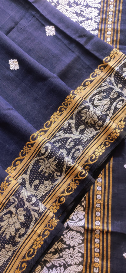 Aarika – Royal Navy Rich Cotton Saree