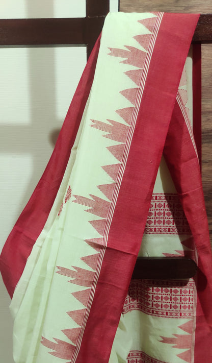 Vasudha - lemonish White