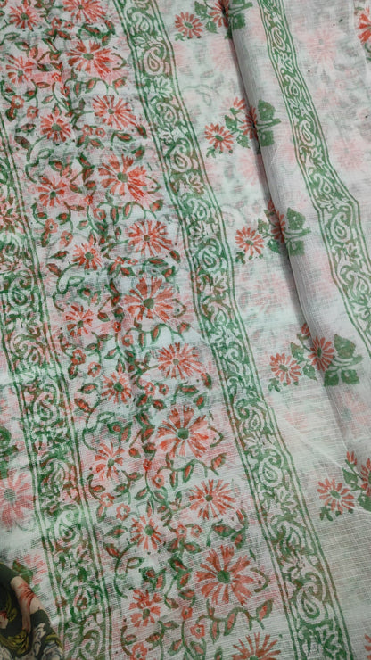 Vanika – Coral Garden Block Print