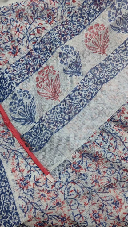 Vanika – Neel Gulabi Block Print
