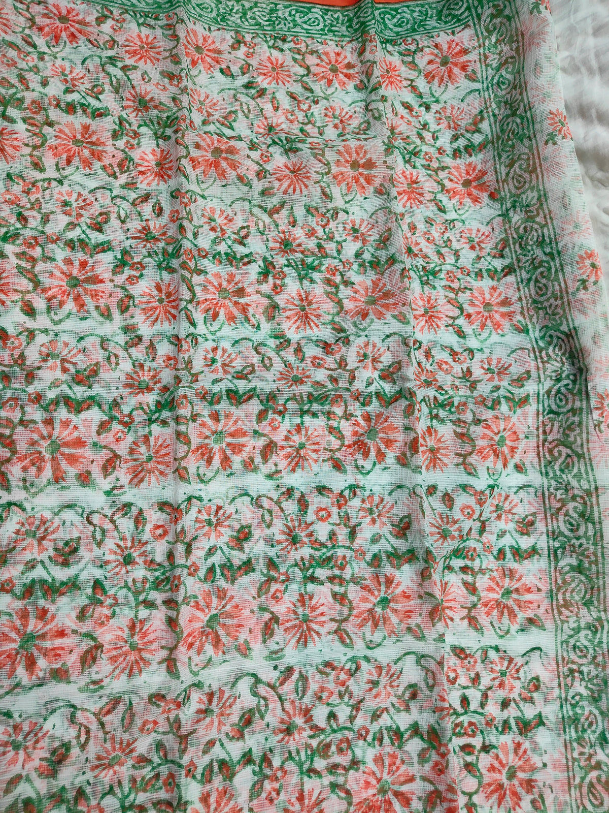 Vanika – Coral Garden Block Print