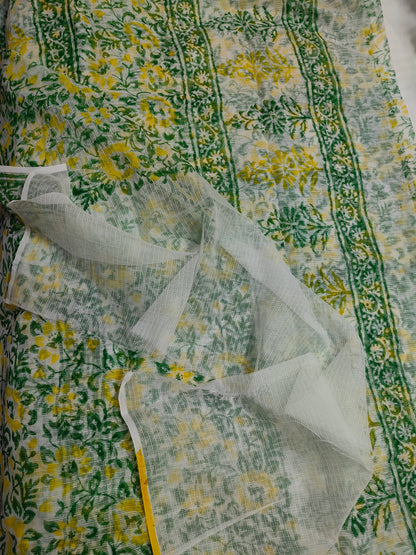 Vanika – Meadow Yellow Block Print