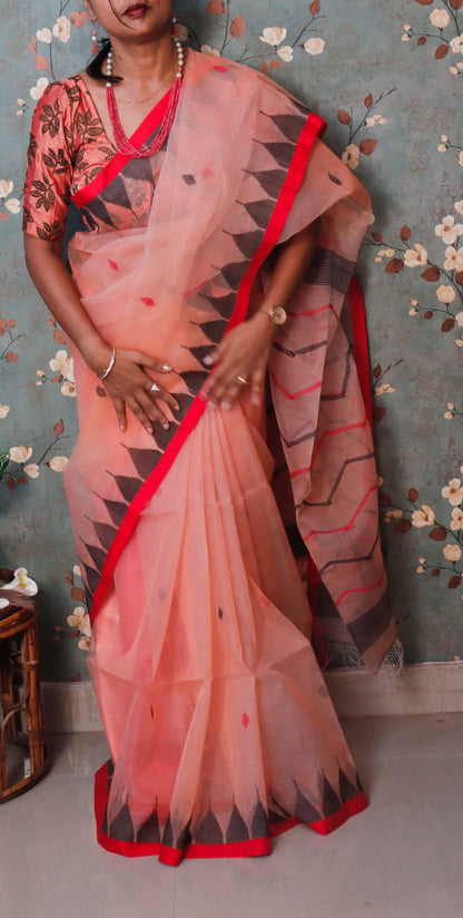 Devalika – Peach Vermilion